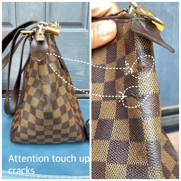 Authentic Louis Vuitton Damier Ebene Verona Handbag - Picture 15 of 17